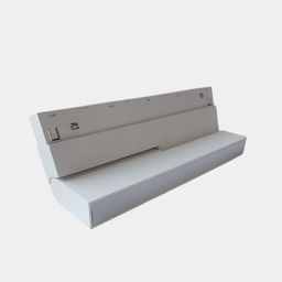 Трековый светильник-книжка SY-LINK белый матовый, вид сбоку