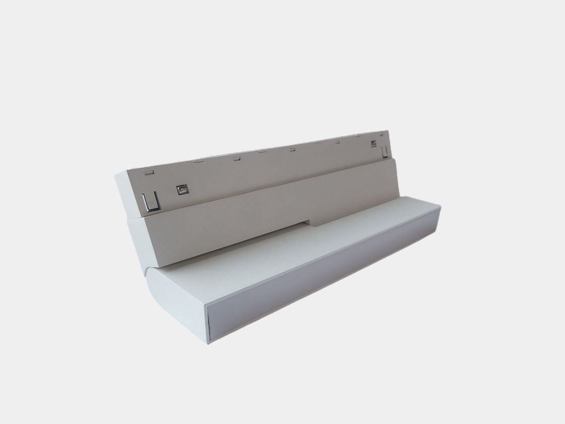 Трековый светильник-книжка SY-LINK белый, вид под углом