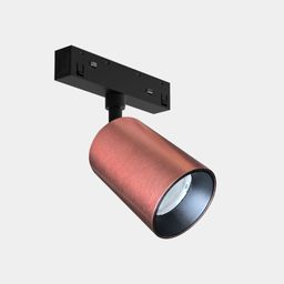 Трековый светильник-спот SY-LINK, корпус кофе, цилиндрический