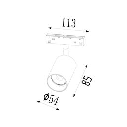 Светильник-спот светодиодный , серия SY-LINK, Золото, 10Вт, IP20, Теплый белый (3000К) , SY-LINK-SP-GD-10-WW