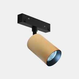 Трековый светильник-спот SY-LINK, корпус золото, вид сбоку