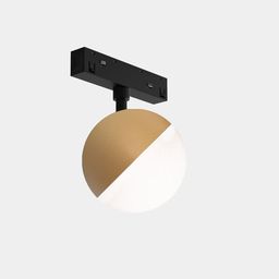 Светильник-шар металл+стекло, серия SY-LINK, Золото, 10Вт, IP20, Нейтральный белый (4000К), SY-LINK-SFGD-10-NW