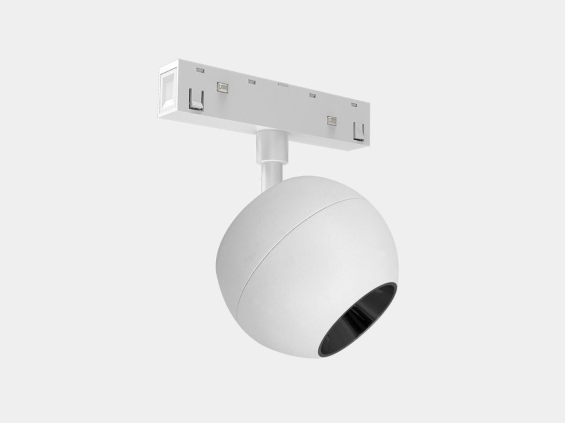 Светильник-спот шар, серия SY-LINK, Белый, 12Вт, IP20, Нейтральный белый (4000К), SY-LINK-SF90-WH-12-NW