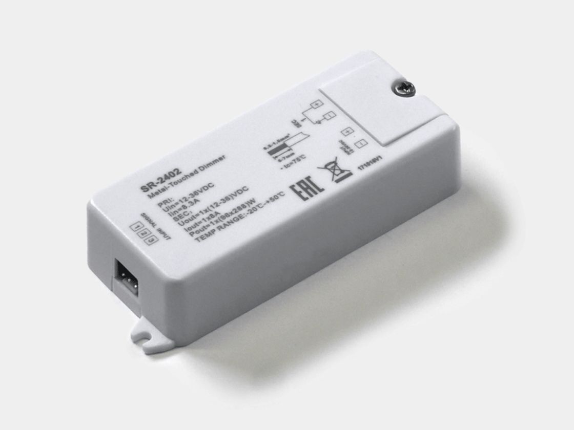 Диммер DALI для 12–24 В, вид сбоку