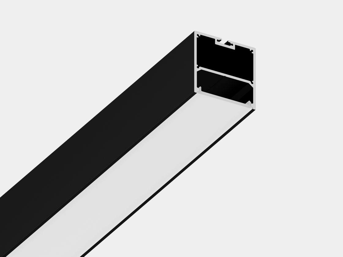 Профиль черный с экраном, вид под углом