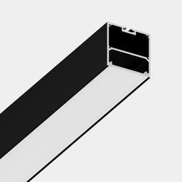 Профиль черный с экраном, вид под углом