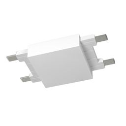 Коннектор прямой системы SLIM, белый, CN-SLIM-WH-I