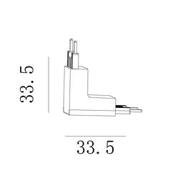 Коннектор системы SLIM, CN-SLIM-WH-TL