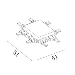Коннектор системы SLIM, CN-SLIM-BL-X