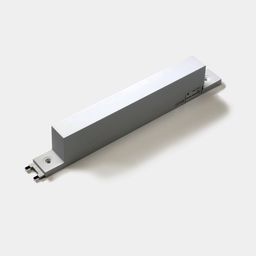 Блок питания накладной на трек, системы SLIM, 150Вт, 48В, белый, DRV-SLIM-150-WH