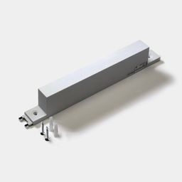 Блок питания для трека SLIM с крепежом, общий вид