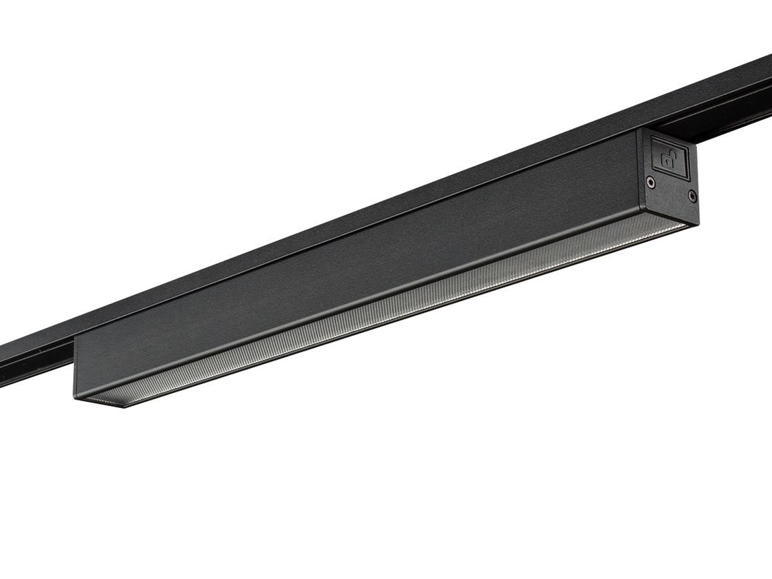 Светильник SLIM на магнитном треке, вид сбоку