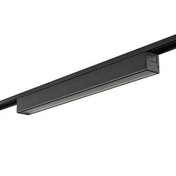 Светильник линейный системы SLIM, 12Вт, 48В, черный, сплошной, DL-SLIM-DFBL-12-CCT