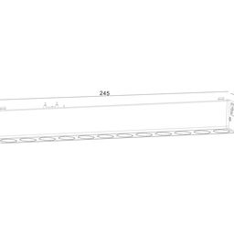 Светильник трековый SLIM, 48В 12W белый 2700-6000К, DL-SLIM-DRWH-12-CCT