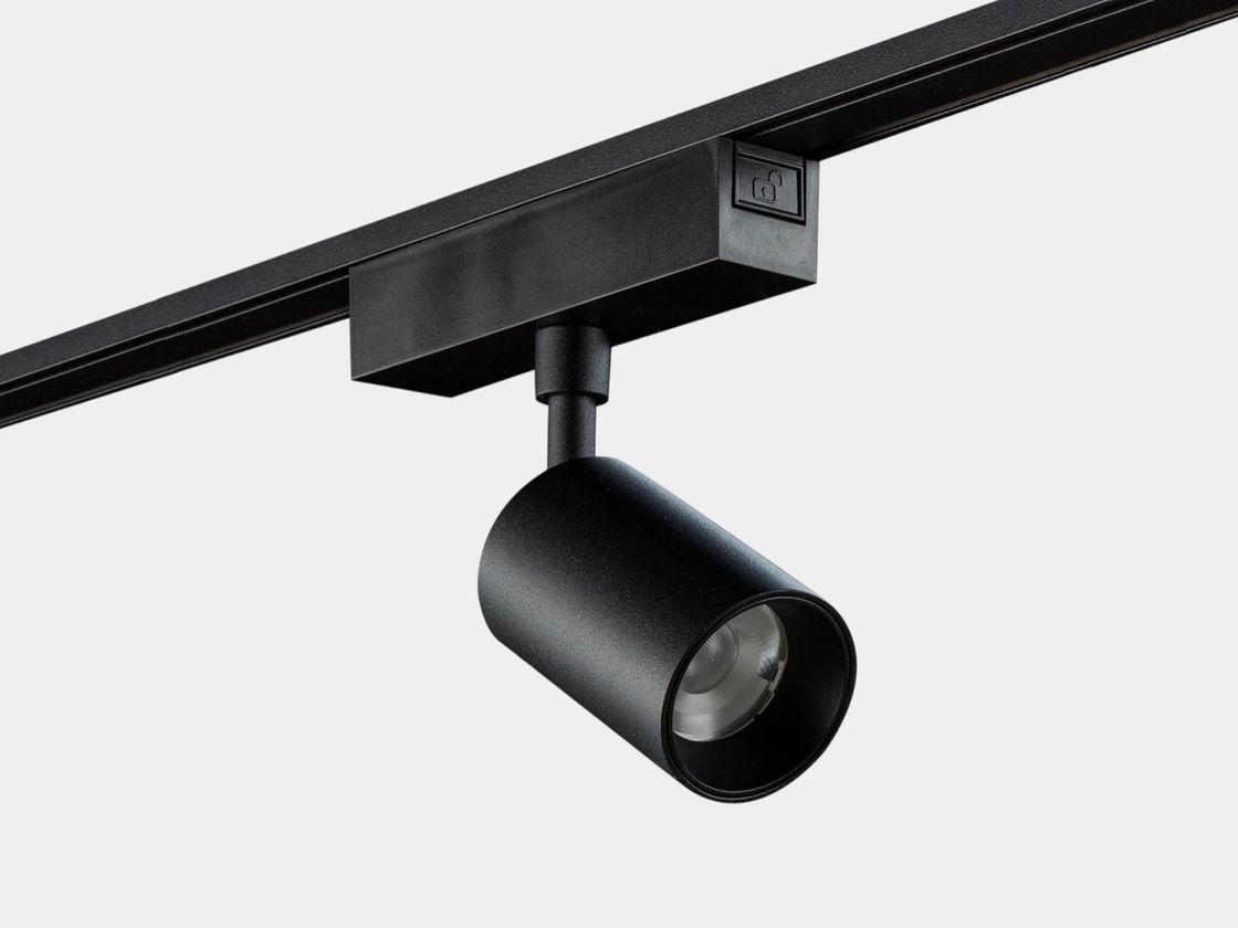 Светильник трековый SLIM, 48В 10W черный 2700-6000К, SL-SLIM-SPBL-10-CCT