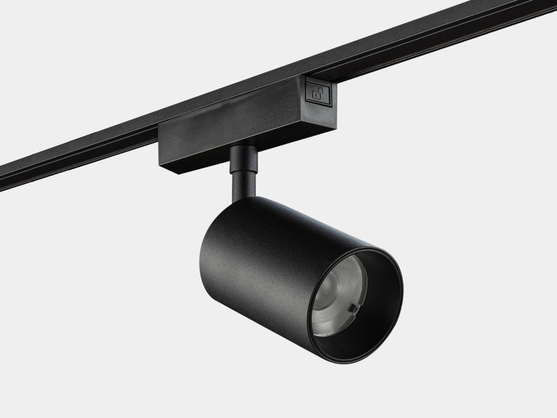 Светильник трековый SLIM, 48В 20W черный 2700-6000К, SL-SLIM-SPBL-20-CCT