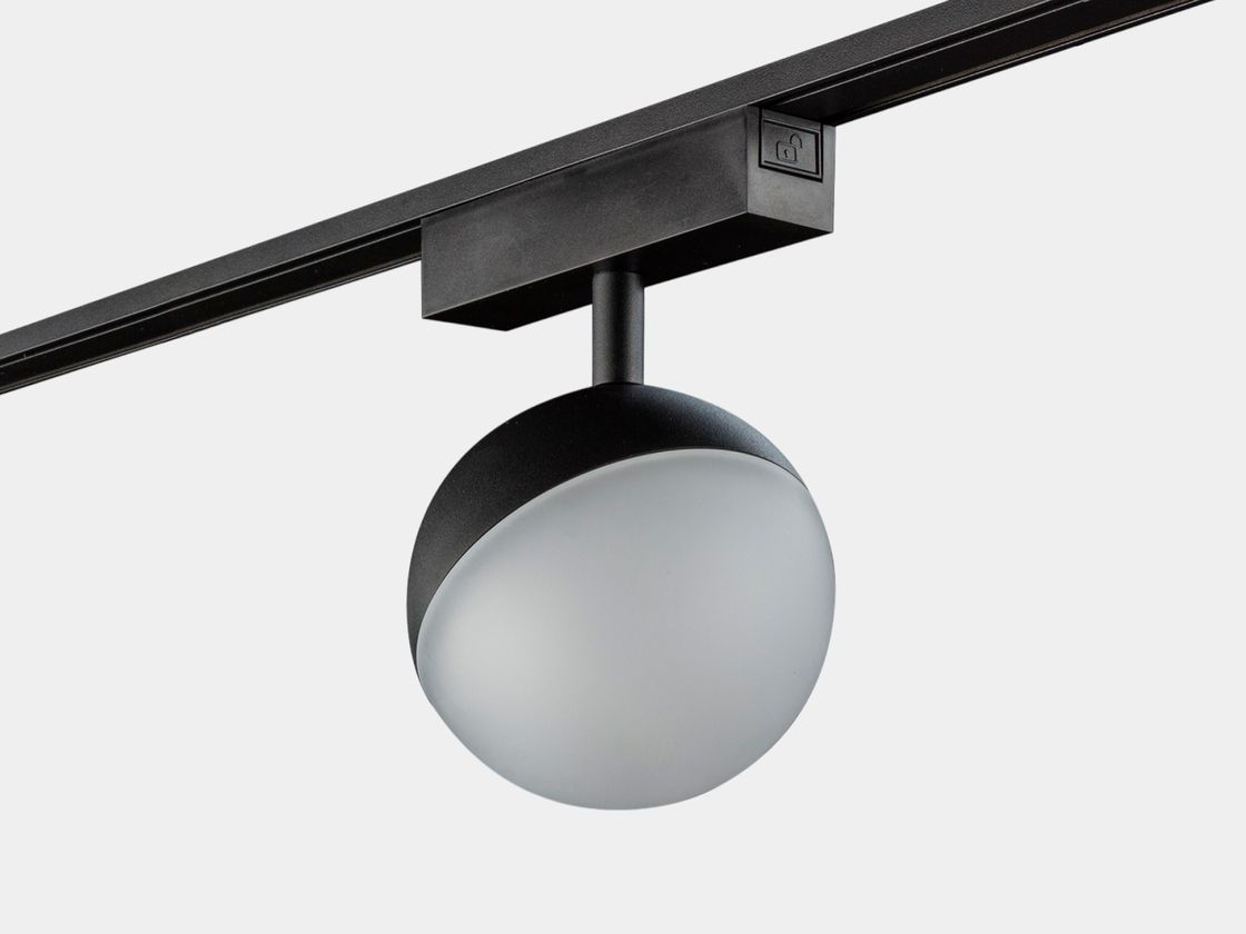 Светильник трековый SLIM, 48В 10W черный 2700-6000К, SL-SLIM-SFBL-10-CCT