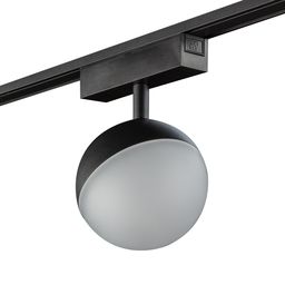 Светильник-шар накладной системы SLIM, 10Вт, 48В, черный, SL-SLIM-SFBL-10-CCT