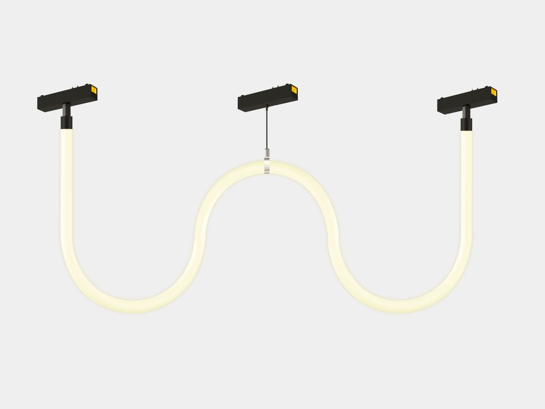 Светильник трековый SLIM, 48В 42W черный 2700-6000К, SL-SLIM-360BL-42-CCT