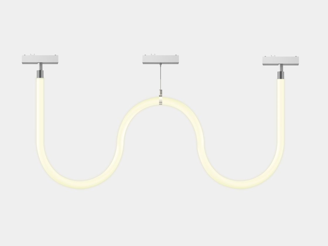 Светильник трековый SLIM, 48В 42W белый 2700-6000К, SL-SLIM-360WH-42-CCT