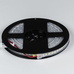 Катушка светодиодной ленты 12В на черном барабане