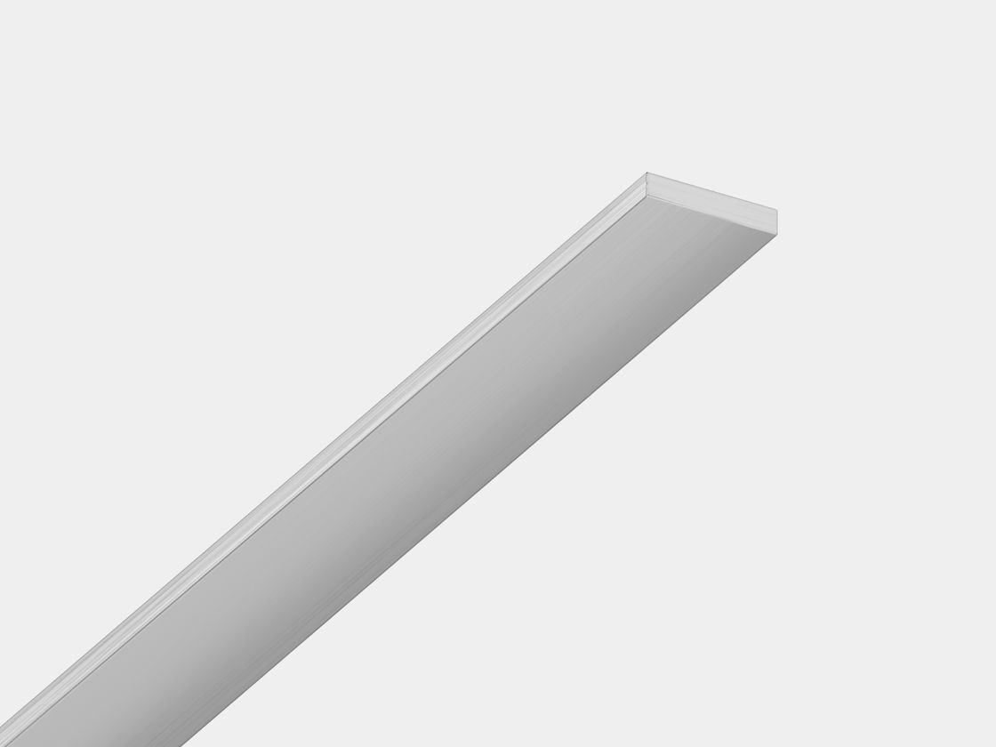 Анодированная алюминиевая полоса SF-102, серебро, общий вид