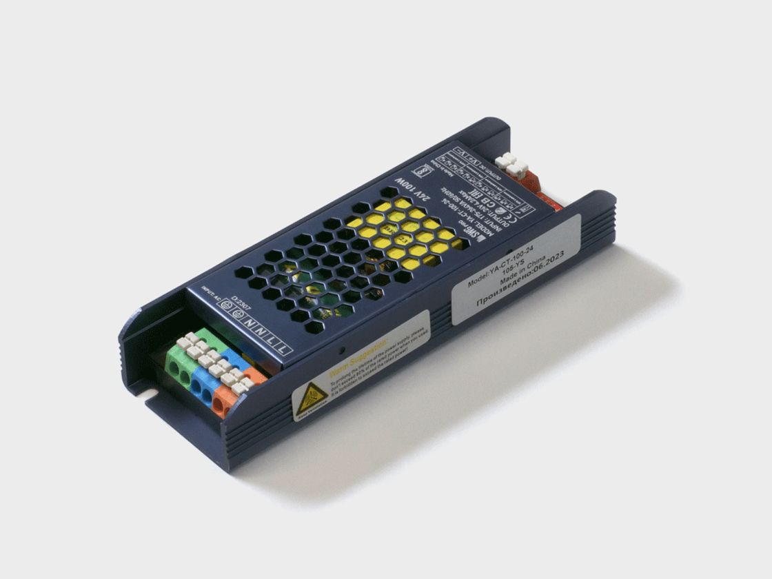 Открытый блок питания 24В 100Вт IP20, черный