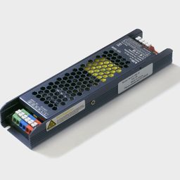 Блок питания 12В 150Вт IP20, металлический корпус черный