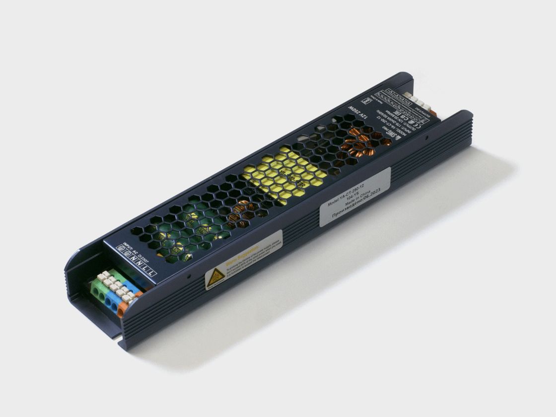 Открытый блок питания 12В 250Вт, корпус металл