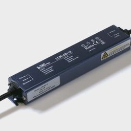 Блок питания сверхтонкий черный, 60Вт, 12В, IP67, LCM-60-12