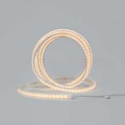 Термолента в бухте, равномерное тёплое белое свечение