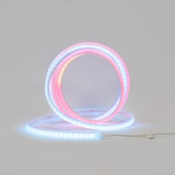 Термолента RGB, смешанное розово-голубое свечение в бухте