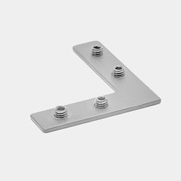 Соединитель горизонтальный для трека в натяжной потолок SY-LINK-IZI, SY-LINK-CN-V