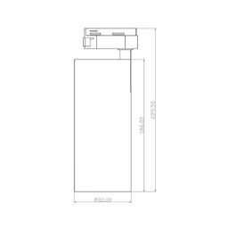 Спот для трековыx систем серия TL3P, Белый, 30Вт, 4000K, TL3P-WH-30-NW