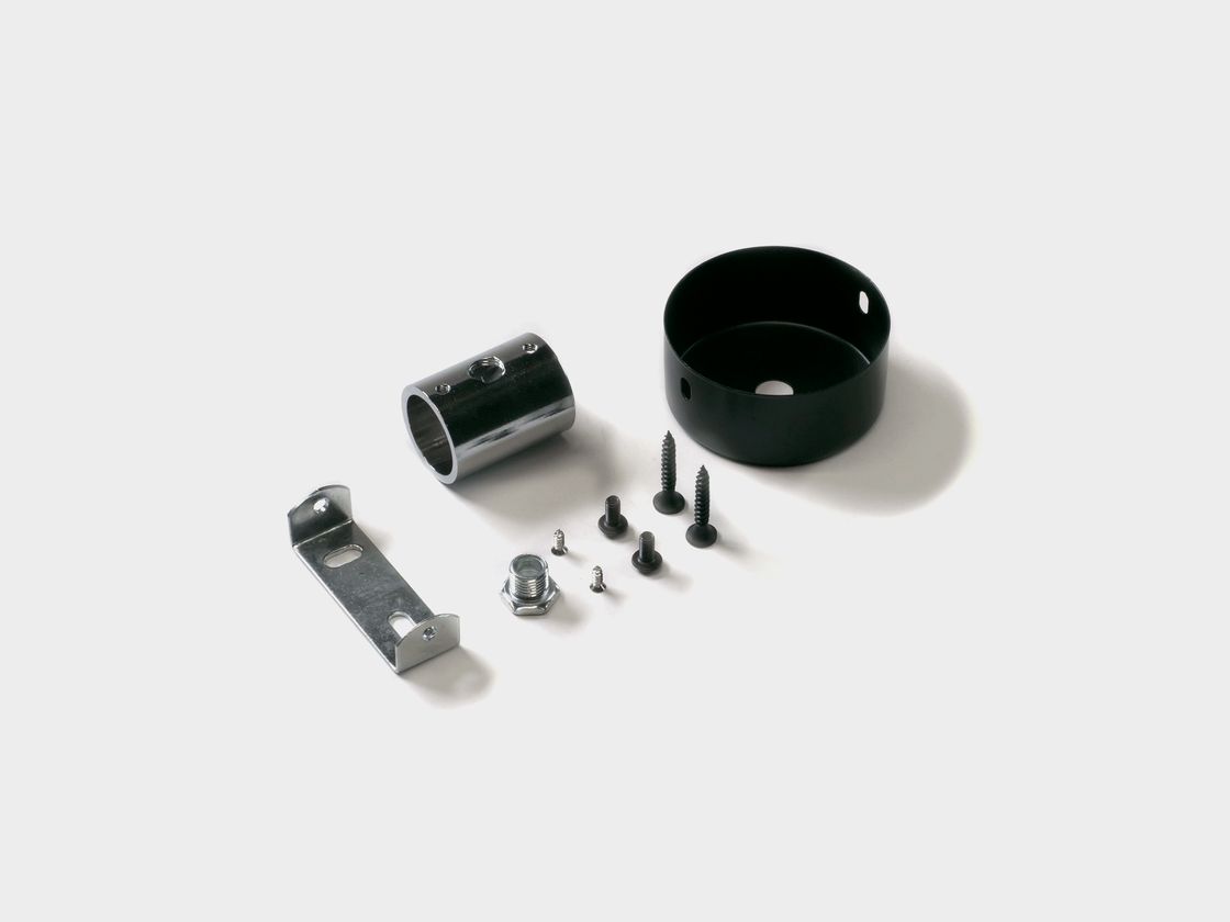 Крепёж для неона D22: чашка, втулка, скоба, метизы