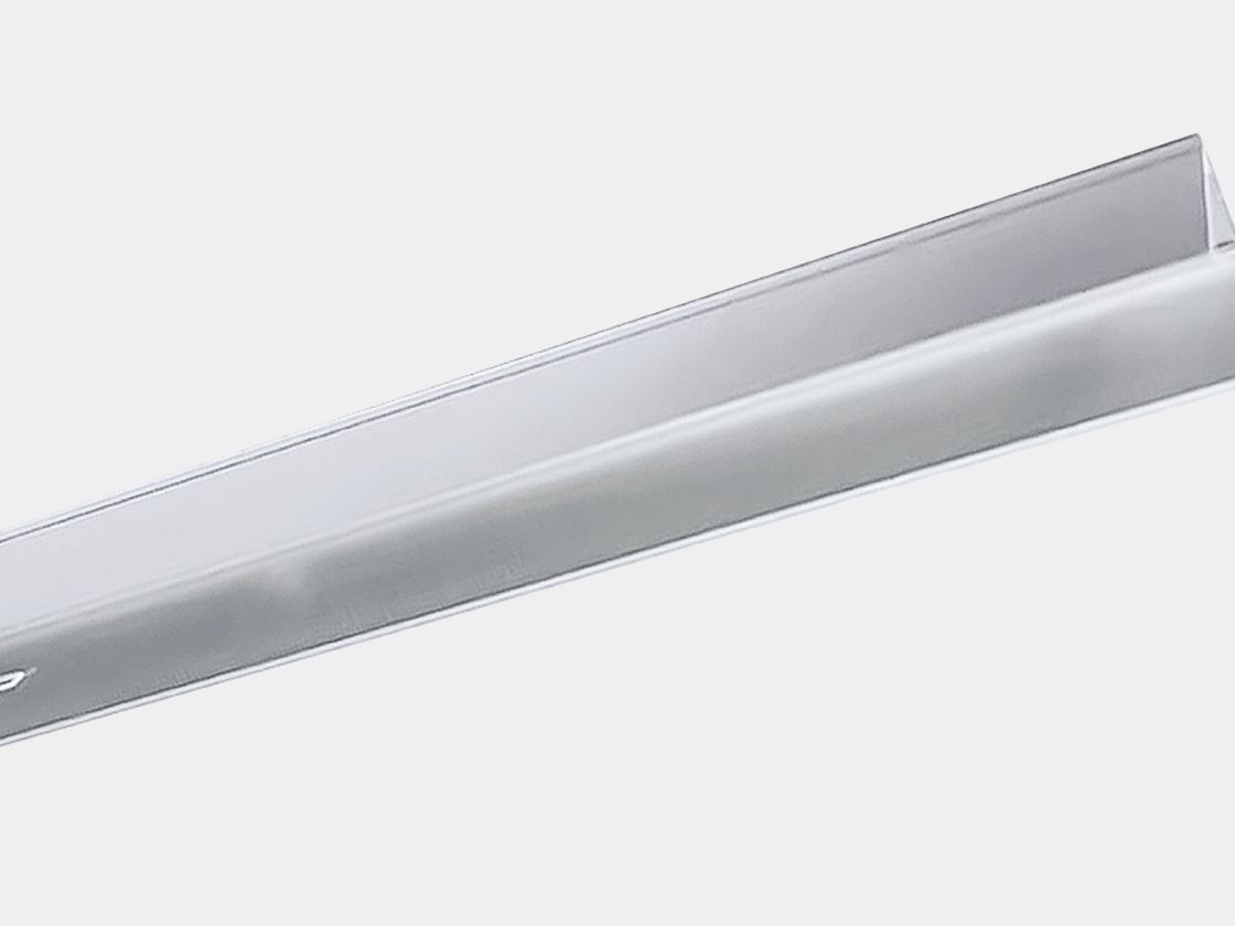 Алюминиевый профиль для неона, вид под углом