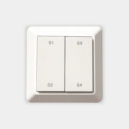 Радио панель Easybus белая, общий ракурс