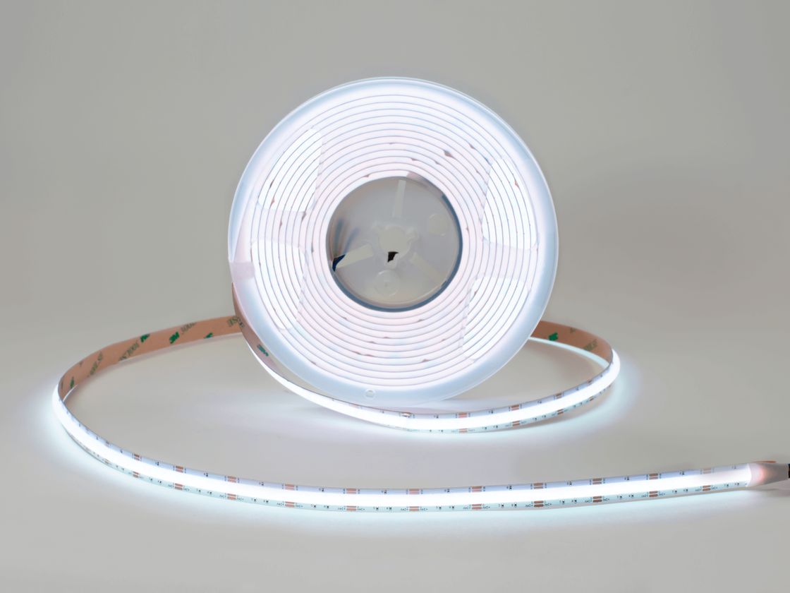 Катушка COB светодиодной ленты, свечение белым, 24В