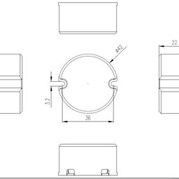 Драйвер для светильников VILLY, 15 Вт, CS-15-350 SB