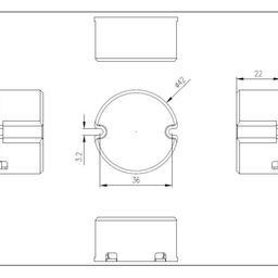 Драйвер для светильников VILLY, 8 Вт, CS-8-200 SB