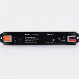 Блок питания SWG PBL-36-12, вид сверху, клеммы