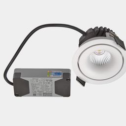 Светильник встраиваемый, серия MINI COMBO, белый, IP20, 3000К, DL-MINI-0801-60-WH-8-WW