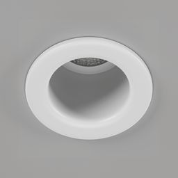 Встраиваемый светильник Hidden белый, вид спереди