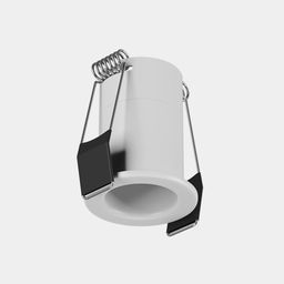 Встраиваемый светильник Hidden, боковой вид с пружинами