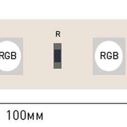 SPI RGB 24В IP20 14.4Вт/м 60 LED/м SMD5050 WS2811 SWG5PT60-24-14.4-WS2811RGB
