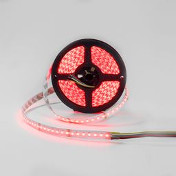 Катушка COB светодиодной ленты RGBWC, красное свечение