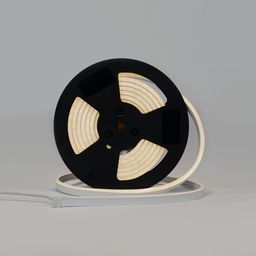 Катушка неоновой ленты, теплое белое свечение, бобина