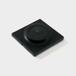 Настенная панель Quick control беспроводная монохромный , черная 