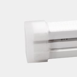 Заглушка силиконовая белая без отверстия для неоновой ленты 12×20 мм END-1220-WH