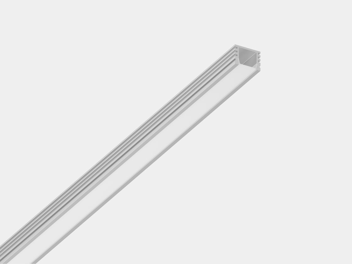 Алюминиевый профиль SF-1612 без экрана, вид под углом